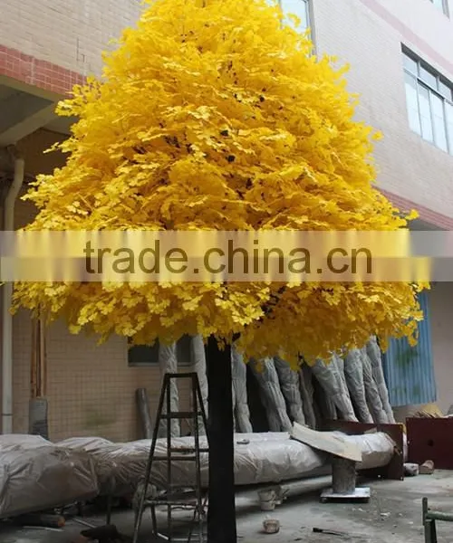New Products Artificial Big Trees/factory Artificial Bonsai Ginkgo Trees on Sale photo-2