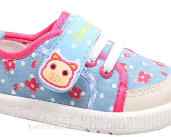 Classical Style Girls Boys Rubber Sole Sport Shoes Baby Kids Casual Designers Shoes Sneakers photo-3