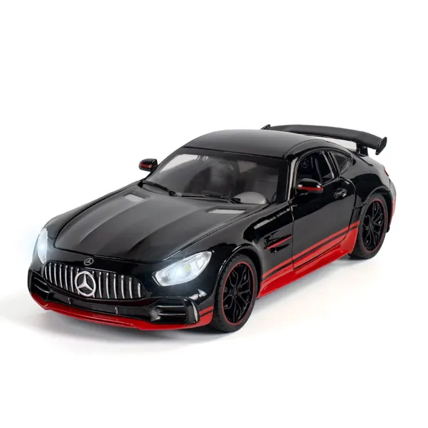 Новый стиль 1:24 AMG GTR литейный модельный автомобиль из цинкового сплава