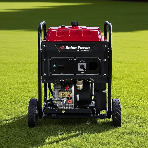 Emergency 8KW Dual Power Silent Inverter Diesel Generator photo-2