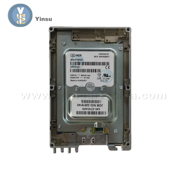 NCR EPP-3(S) UK3 Stainless Steel Keyboard 445-0745420 Generation 2 Module Assembly photo-3