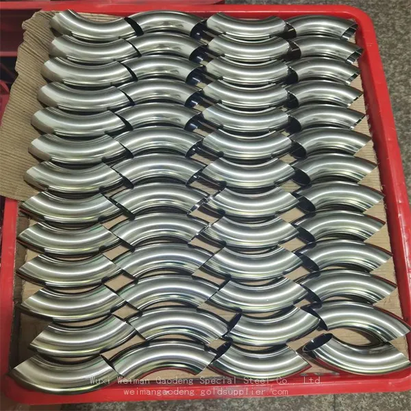 N08800/N08810/N08825/N08926 Nickel Alloy Elbow for High-Temperature Piping Systems photo-5