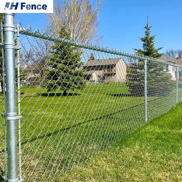 Chain Link Diamond Fence Sustainable 1.8mm - 3.0mm Diameter Garden Chain Link Fence Used for Galvanised Steel Fencing photo-3