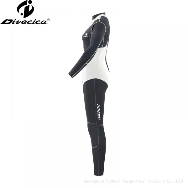 Waterwear Fullset Free Diving Fullsuit SBR Blindstitched Wetsuit Neoprene Stuff for Scuba photo-3