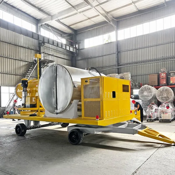 ZT-80 Anti Smog Gun Mobile Fog Cannon With 8T Water Tank for Material Yard Dust Control and Cooling photo-3