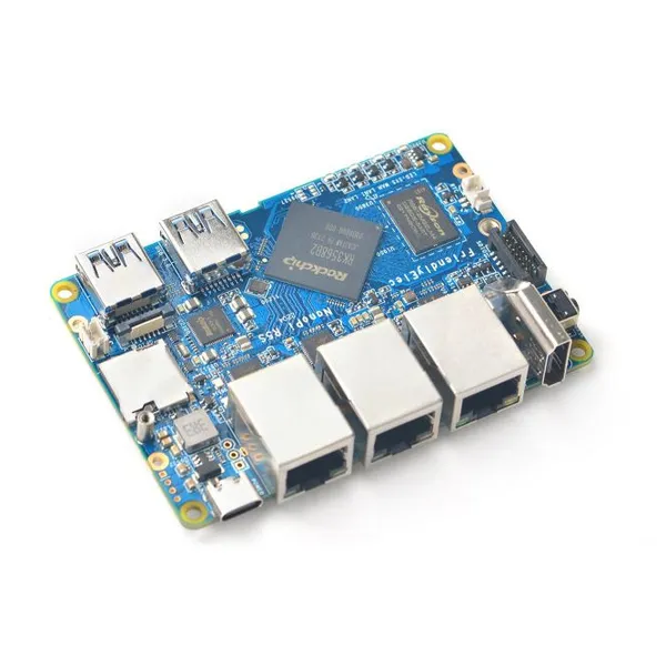 NanoPi R5S-LTS | RK3568B2 | 2.5G Ethernet IoT Gateway & Mini NAS Board photo-3