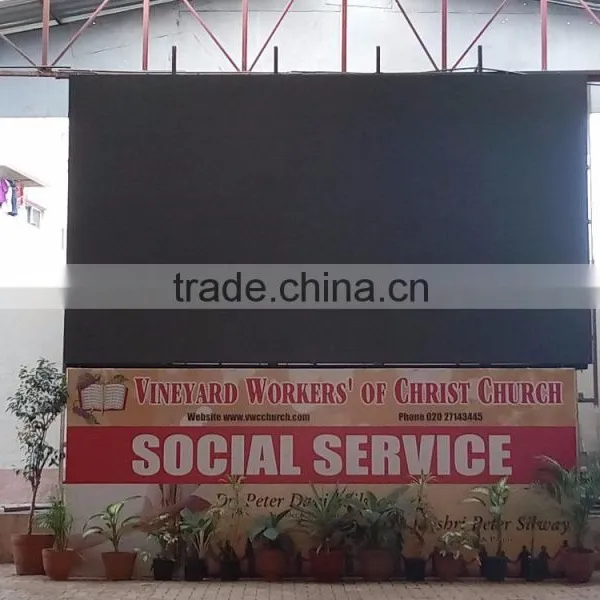Outdoor LED Display SMD P10 P8 P6 Outdoor Transparent Flexible Led Display / Strip Led Display / Curved Led Screen photo-5