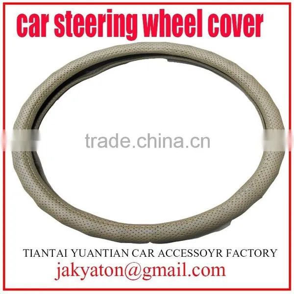 Car Steering Wheel Cover Car Accessories pu Car Steering Wheel Cover photo-3