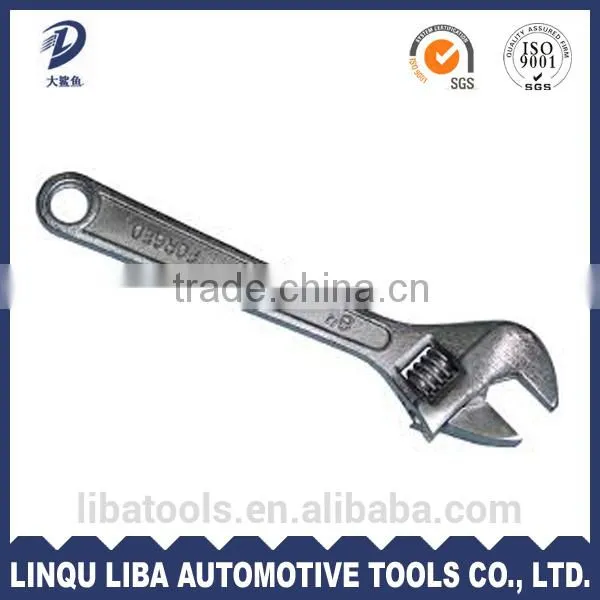 China Supplier High Qualtiy CrV Labor Saving Tool Adjustable Wrench Monkey Spanner For Undoing Screws photo-6