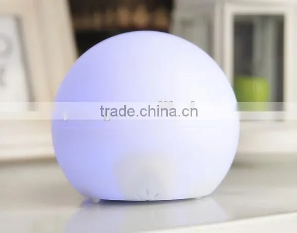 LED Luminova Circular Modern Color Changing Snooze Desktop Table Alarm Clocks Electronic Digital Clock photo-4