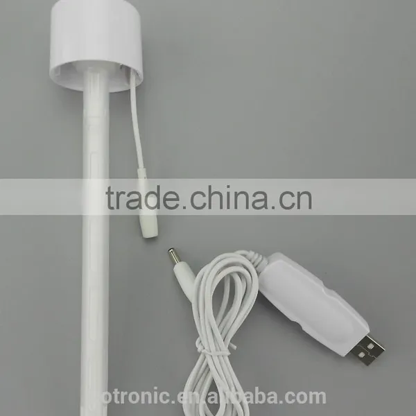 Mini Portable Bottle Cap Air Humidifier With USB Cable for Office Home, White photo-3