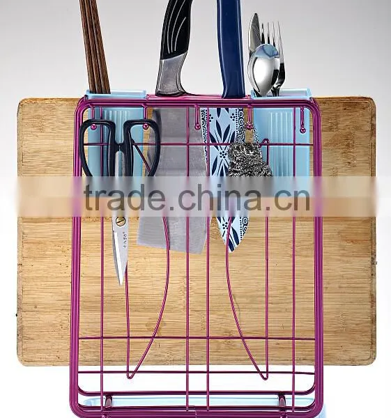 Hot Saling Kitchen Display Metal Wire Knife Rack