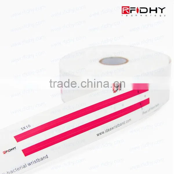 RFID Paper Bracelet Thermal Wristbands for Hospital photo-2