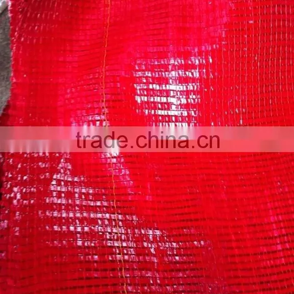 Red 45x75 Raschel Net Mesh Bags for Onion photo-2