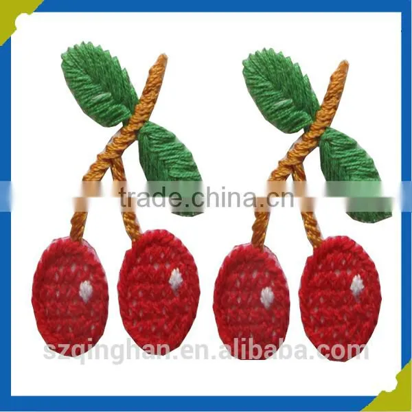 Fruit Logo Designed Embroidery Patch for Garment and Home Textile photo-4