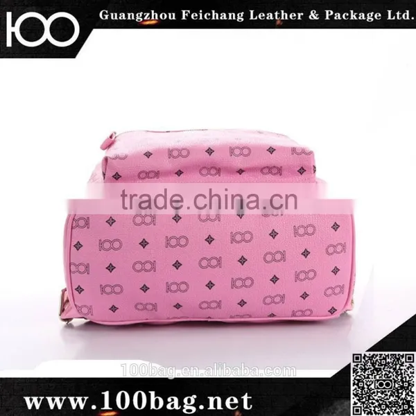 Factory Direct Sale Custom Women Washed PU Leather School Bag Vintage Washed Backpack photo-5