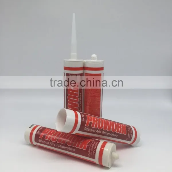 Black Color High Temperature Chemical RTV Silicone Sealant photo-4