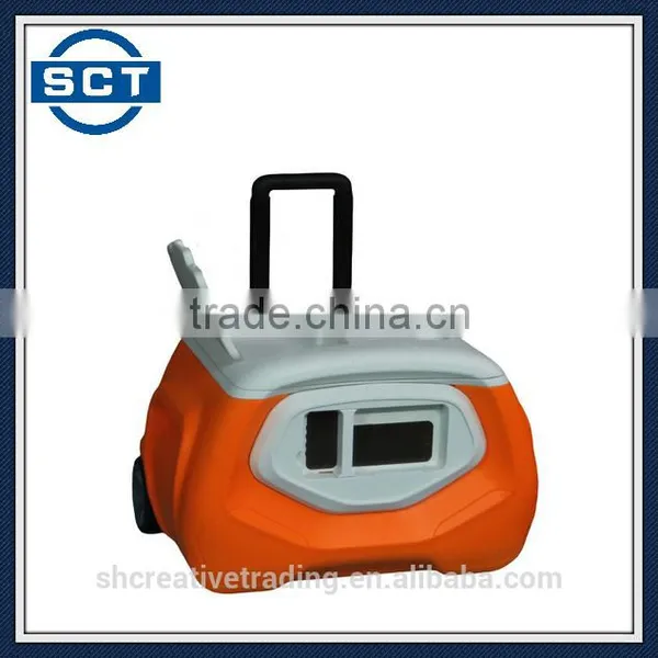 High Quality Cooler Box With Bluetooth Speaker Orange photo-3