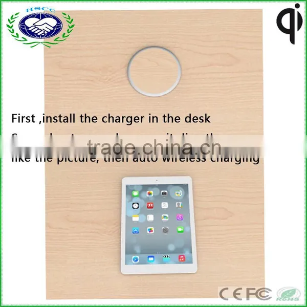 Wood qi Wireless Charger for Furniture photo-3