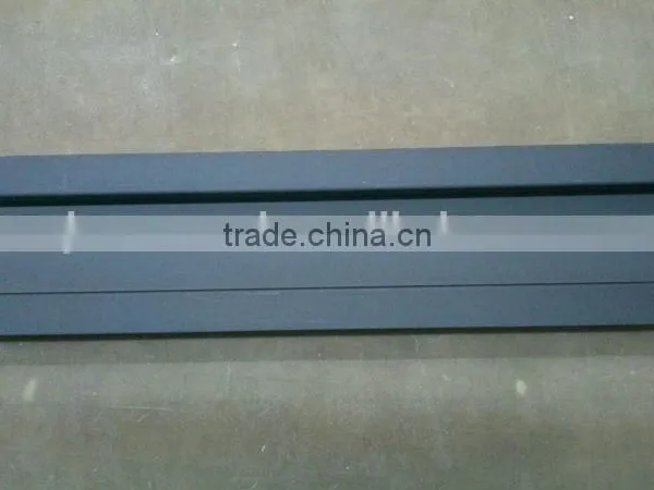 Black Anodized Perforated Extruded Profile Aluminum photo-3