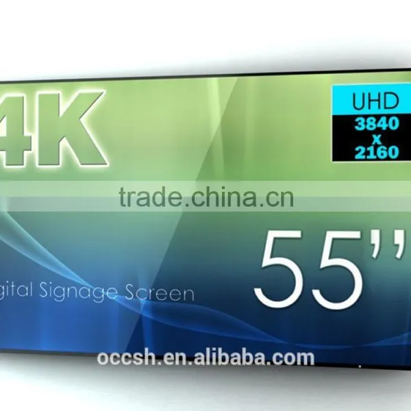 55 Inches Swdex HUD 4K Screen Digital Signage Player, Wall-mouted Media Player, Advertising Display LED Digital Signage. photo-2