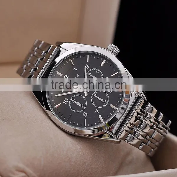 Charmful 3 Eyes Sport & CURREN Brand Clocks Men Sports Watch With Calendar photo-4