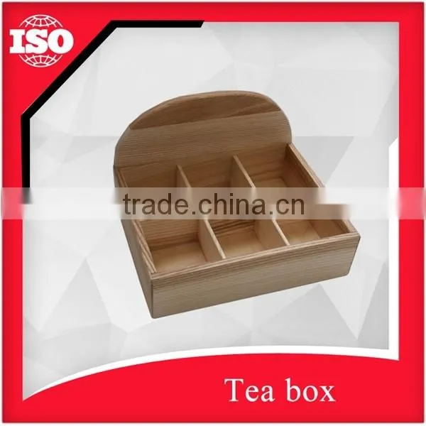 Beautiful Painting Lacquer Sild Wooden Tea Bags Box photo-2