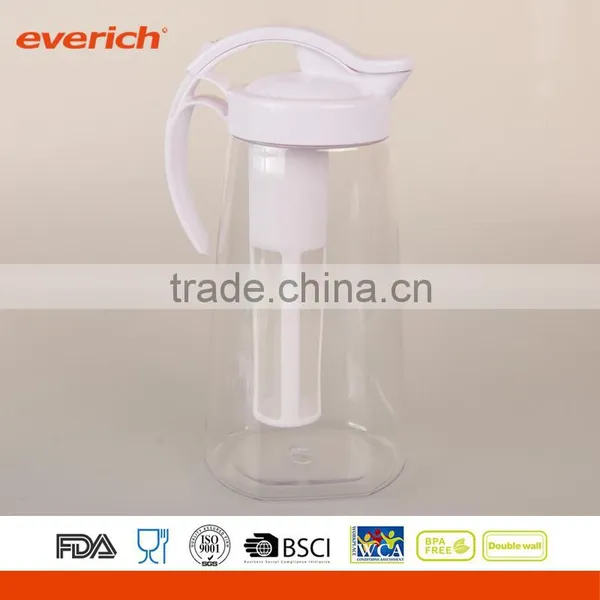 2000ml Portable BPA Free Tritan Plastic Fruit Infuser Pitcher Quality Choice photo-3