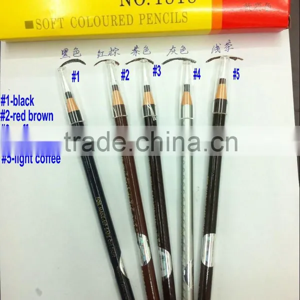 5 Colors High Quality Soft Crayon Waterproof Eyebrow Eyeliner Pencil Fashion Women Beauty Makeup Eyebrow Enhancer photo-6