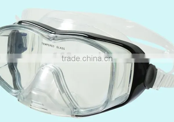 China Black Silicon Diving Mask Manufacturer For Wholesale photo-2