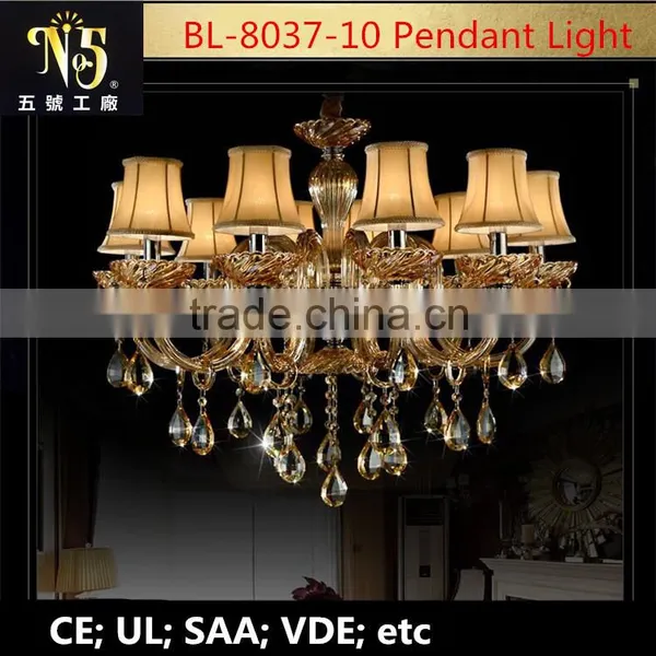 High Quality Led Luxury Classical Italy Style Crystal Acrylic Chandelier Glass Light photo-6