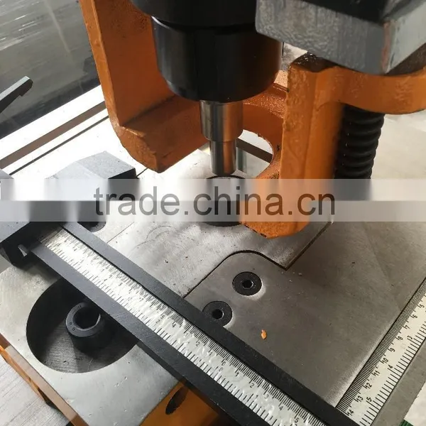 Machines for Steel Angle Holes, Combined Punching and Shearing Machine--Q35Y Hydraulic Iron Worker photo-2