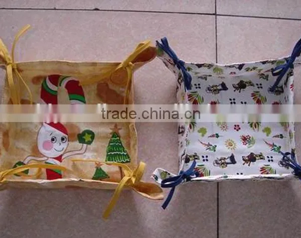 Customized Logo Cotton Bread Basket for Promotion and Gift photo-3