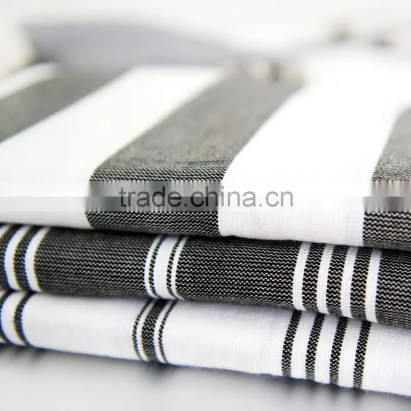 Striped Style 100% Cotton Mateiral Towel 120gsm 70*150cm Hammam Towel photo-2