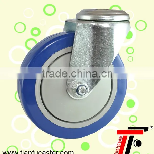 Ball Bearing PU Furniture Hardware Castors