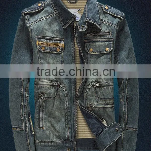 2016 Rain Proof Mens Jean Jacket