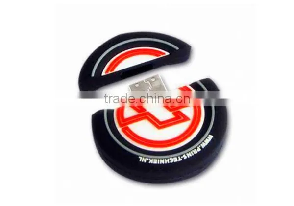 Custom Cartoon PVC Round Usb Flash Drive Capacity 1-64gb Supplier's Choice photo-3