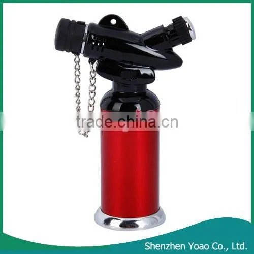 New! Stylish Refillable Jet Flame Butane Torch Lighter