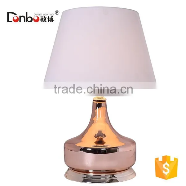 Modern Simple European Style Fabric D43*H58CM Table Lamp for Hotel