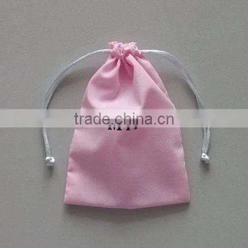 Custom Cotton Fabric Shoe Bags With Embroidery Logo photo-4