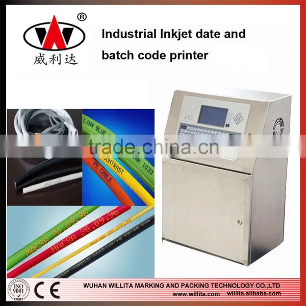 Hot Sale China Cable Inkjet Marking Printer Machine Price