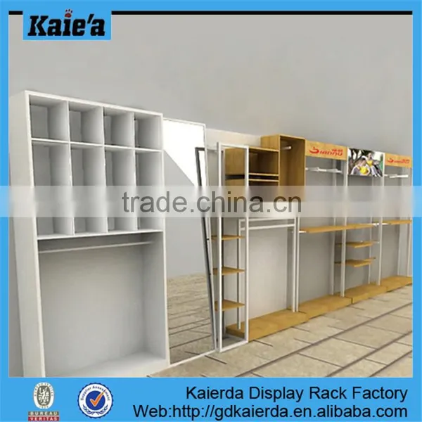 Kaierda Latest Clothes Display Racks/wood Dispaly Shelf /clothing Display Shelf photo-3