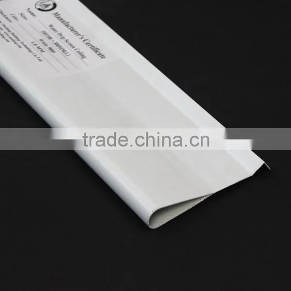 Height 110 Heat Transfer Modern Ceiling Design Aluminum Baffle Ceiling Panel Water Drip Ceiling Decoratiion photo-2