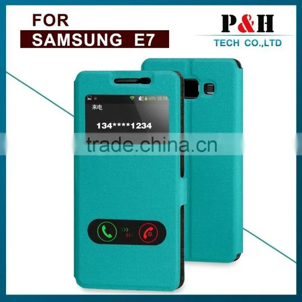 Bling Case for Samsung Galaxy E7,wallet Flip Leather Case for Samsung Galaxy E7 photo-3