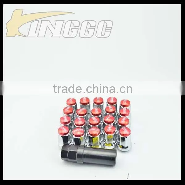 Auto 35mm Iron Wheel Racing Max Guard Colored Lug Nuts 20pcs/set For Car photo-4