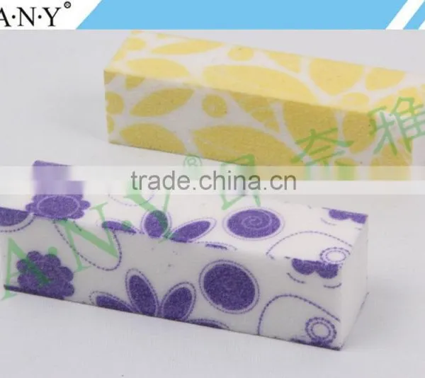 OEM Welcome Cheap Emery Sand Nail Buffer File Flower Style photo-2