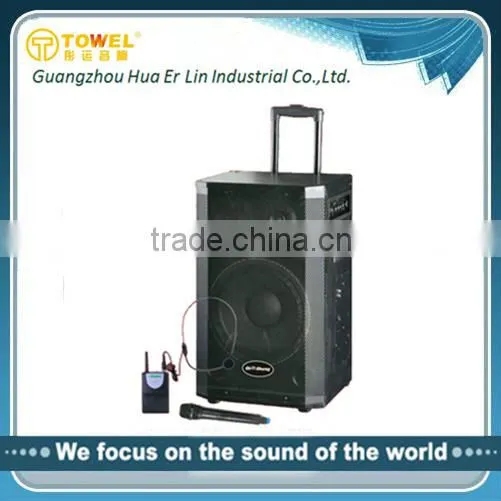 Active Speaker With Rechargeable Battery Computer Home Audio System Portable