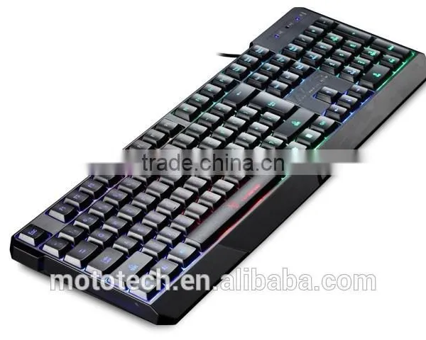 Gaming Keyboard With 7 Colors Backlight Led photo-3