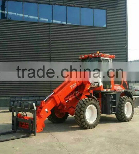 2015 New Product Telescopic Boom Wheel Loader SZM T3000 With Hydraulic Transmission photo-3