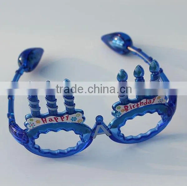 Kids Toy Happy Birthday Led Light Glasses photo-5